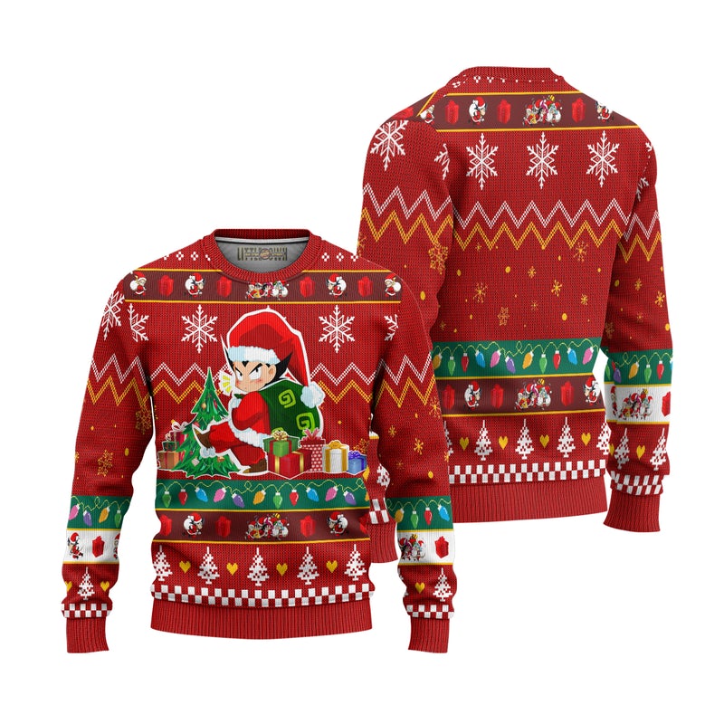 Vegeta Anime Ugly Christmas Sweater Dragon Ball Xmas Gift Vegeta Anime Ugly Christmas Sweater Dragon Ball Xmas Gift