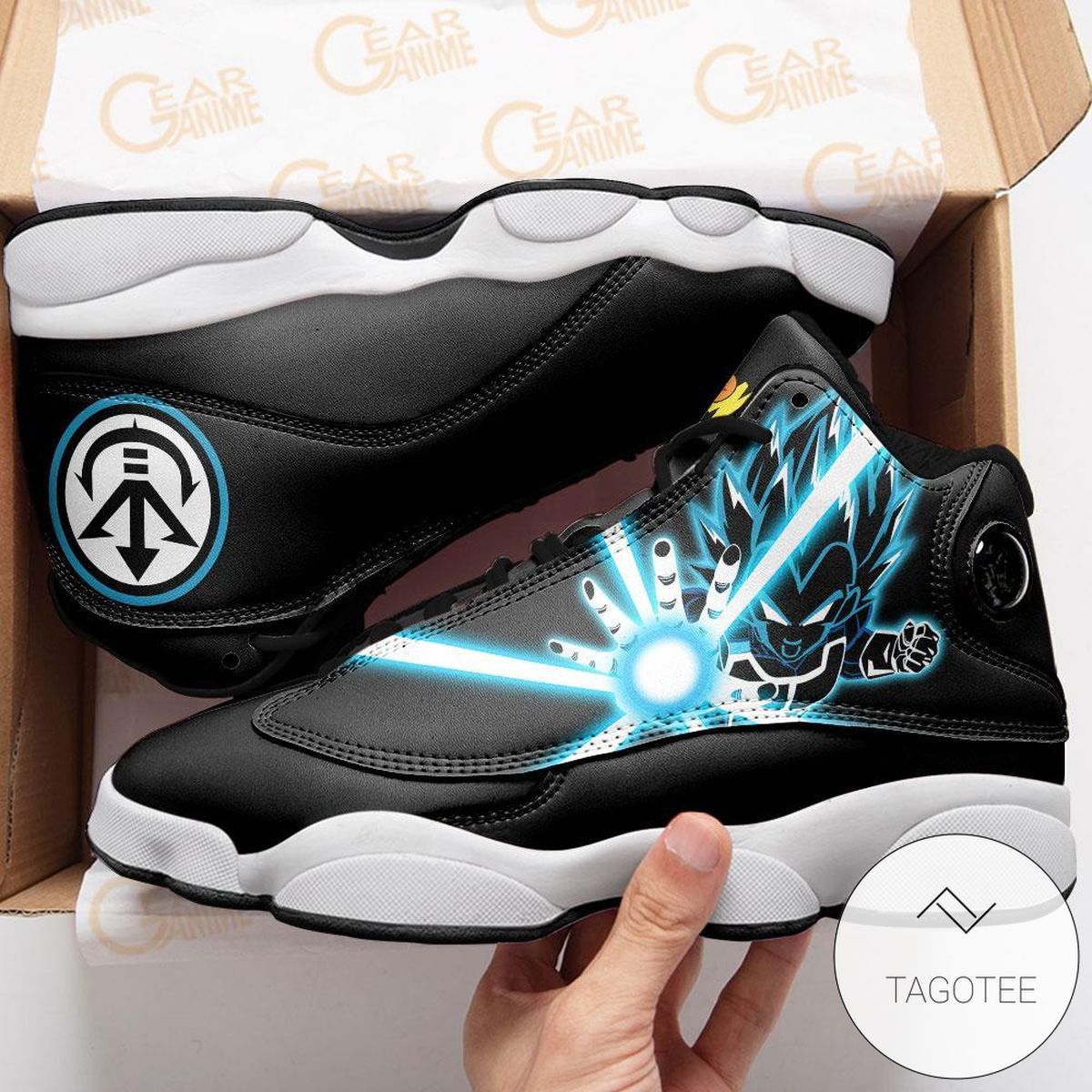 Vegeta Blue Sneakers Custom Anime Dragon Ball Air Jordan 13 Shoes Vegeta Blue Sneakers Custom Anime Dragon Ball Air Jordan 13 Shoes