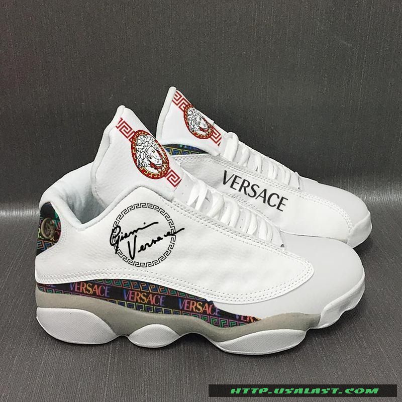Versace Air Jordan 13 Shoes Sneaker Versace Air Jordan 13 Shoes Sneaker