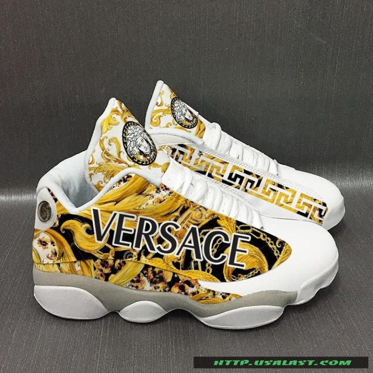 Versace-Golden-Shoes-Air-Jordan-13-Sneaker-1