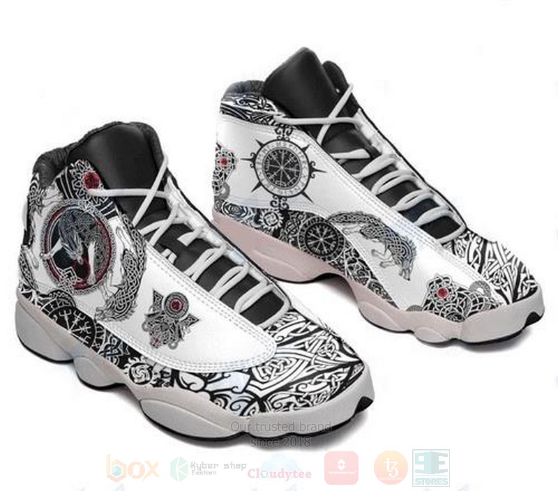 Viking Wolf Snake Air Jordan 13 Shoes Viking Wolf Snake Air Jordan 13 Shoes