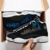 Vintage At Home In Puerto Rico All Over Printed Air Jordan 13 Sneakers