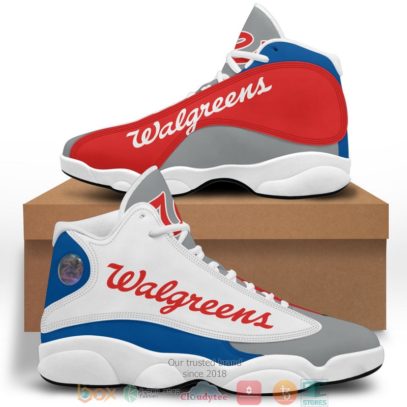Walgreens Logo Bassic Air Jordan 13 Sneaker Shoes Walgreens Logo Bassic Air Jordan 13 Sneaker Shoes