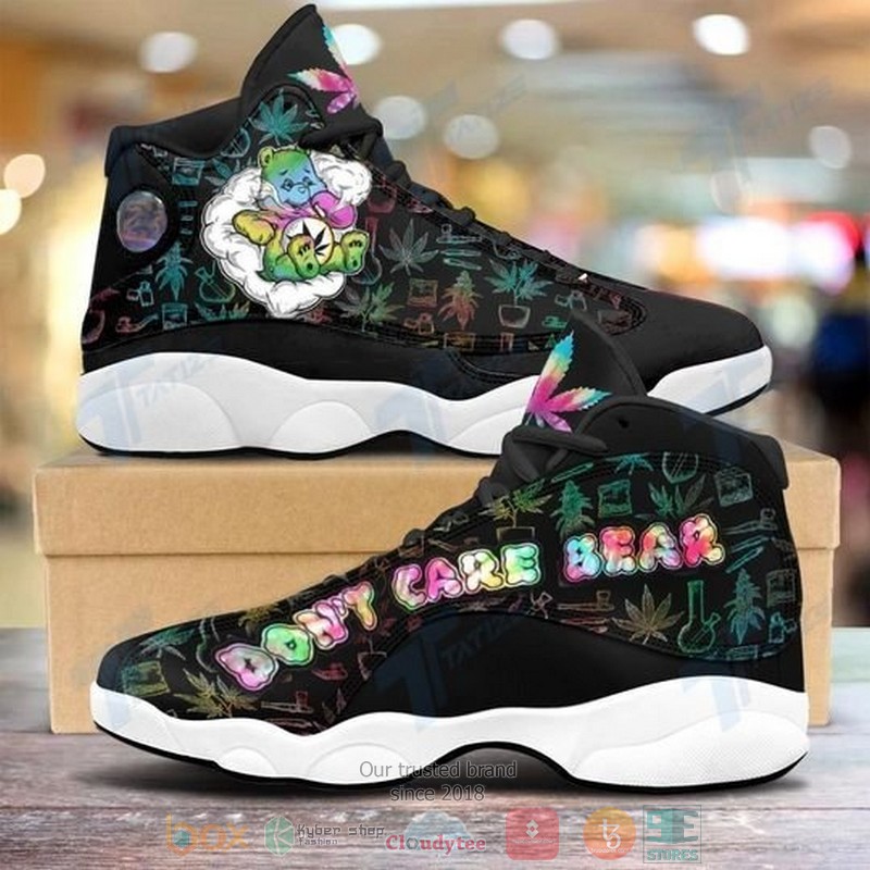 Weed Dont Care Bear Air Jordan 13 Shoes Weed Dont Care Bear Air Jordan 13 Shoes