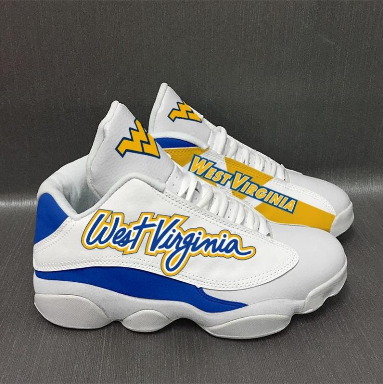 West-Virginia-Mountaineers-Ncaa-Air-Jordan-13-Sneaker-2