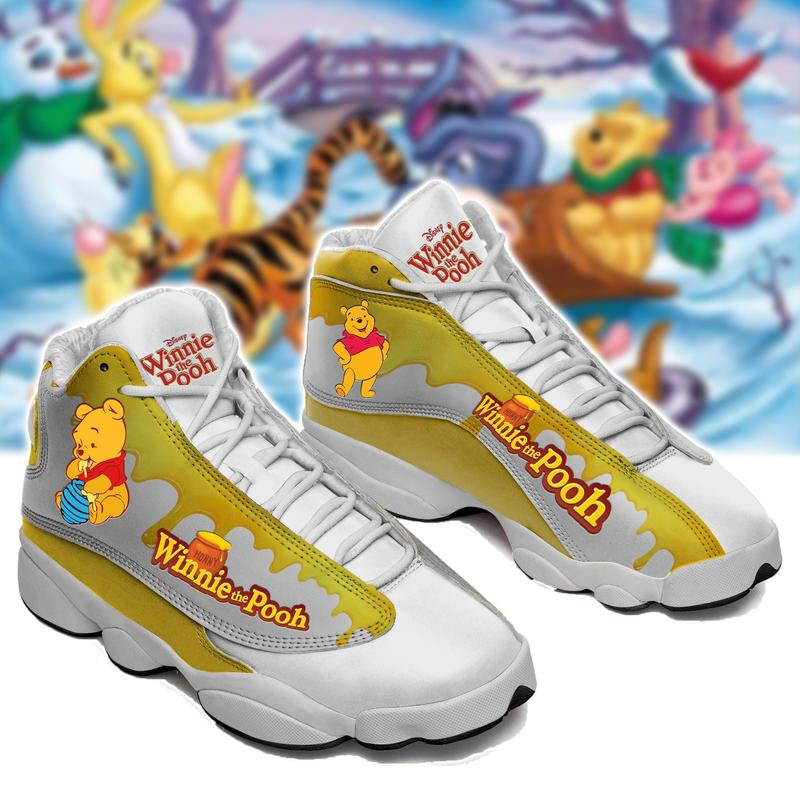 Winnie The Pooh Air Jordan 13 Sneaker Winnie The Pooh Air Jordan 13 Sneaker