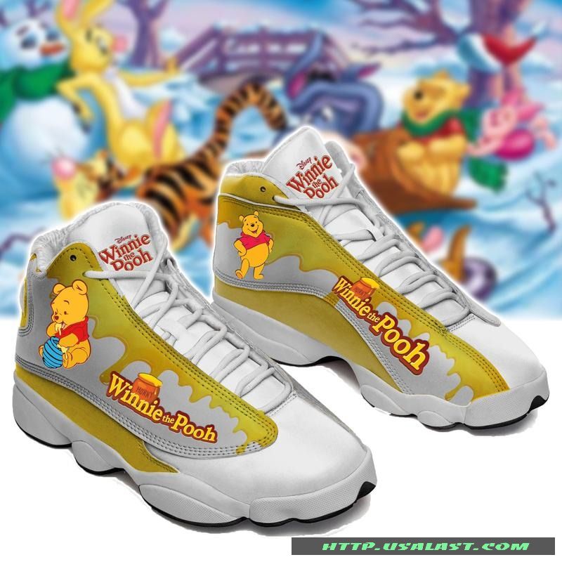Winnie The Pooh Shoes Air Jordan 13 Sneaker Winnie The Pooh Shoes Air Jordan 13 Sneaker