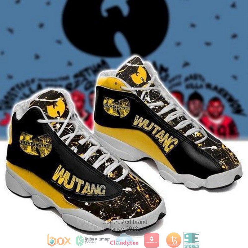 Wu Tang Big Logo Bling Bling Air Jordan 13 Sneaker Shoes Wu Tang Big Logo Bling Bling Air Jordan 13 Sneaker Shoes