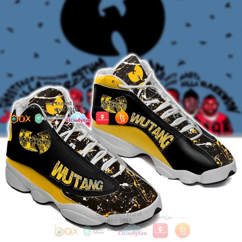 Wu Tang Clan Black Yellow Air Jordan 13 Shoes Wu Tang Clan Black Yellow Air Jordan 13 Shoes