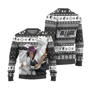 Yoruichi Shihouin Ugly Christmas Sweater Custom Bleach Anime Xmas Gift