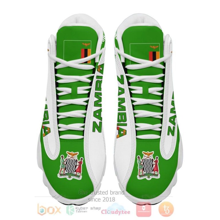 Zambia-Personalized-Air-Jordan-13-Shoes-2