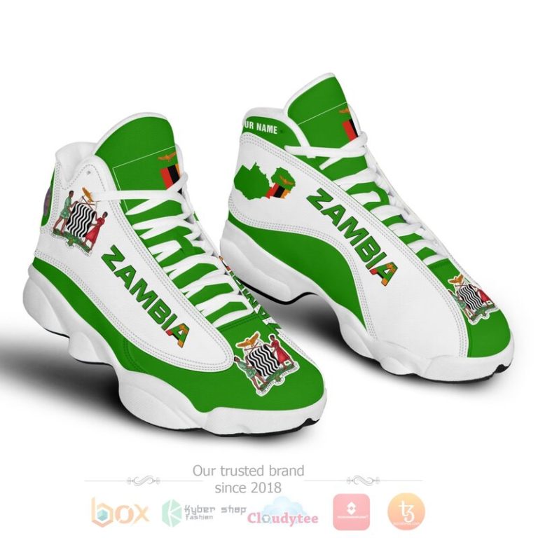 Zambia-Personalized-Air-Jordan-13-Shoes-3