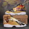 Zenitsu Thunder Breathing Anime Demon Slayer Air Jordan 13 Shoes