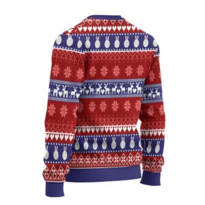 Zero Two x Hiro Anime Ugly Christmas Sweater Custom Darling In The Franxx Xmas Gift