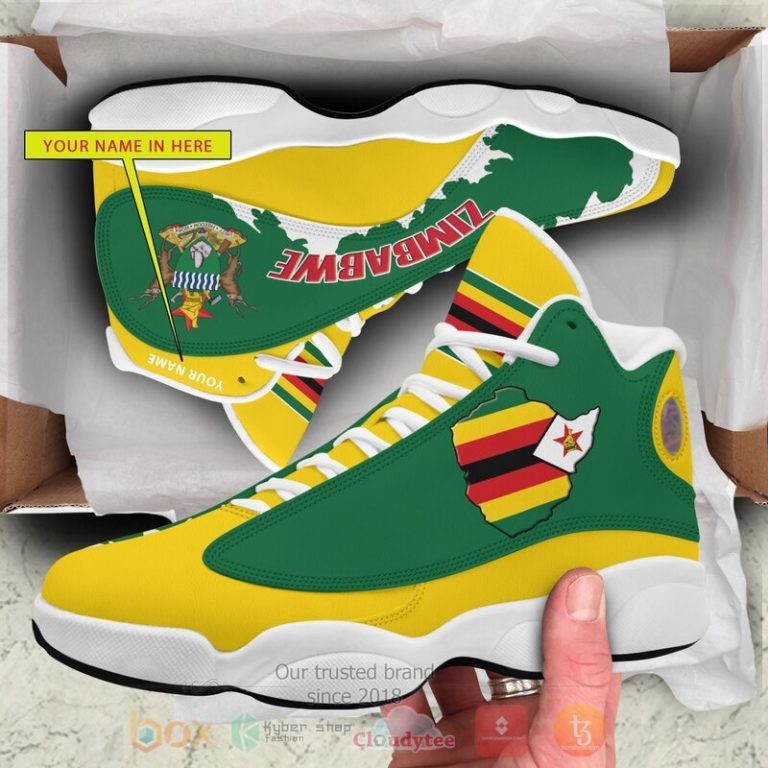 Zimbabwe-Personalized-Air-Jordan-13-Shoes-1