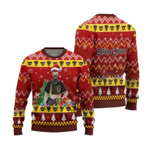 Zora Ideale Anime Ugly Christmas Sweater Black Clover Xmas Gift
