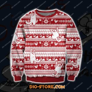 Adorable Simons Cat 3d All Over Print Ugly Sweater