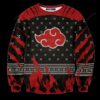 Akatsuki Cloud Naruto Ugly Christmas Sweater