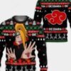 Akatsuki Deidara Naruto Ugly Christmas Sweater