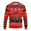 Akatsuki Naruto Christmas For Anime Lovers Ugly Christmas Sweater