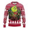 Alabama Crimson Tide Grinch For Unisex Ugly Christmas Sweater