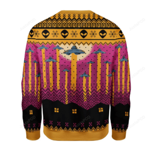 Aliens Take Me Away Ugly Christmas Sweater