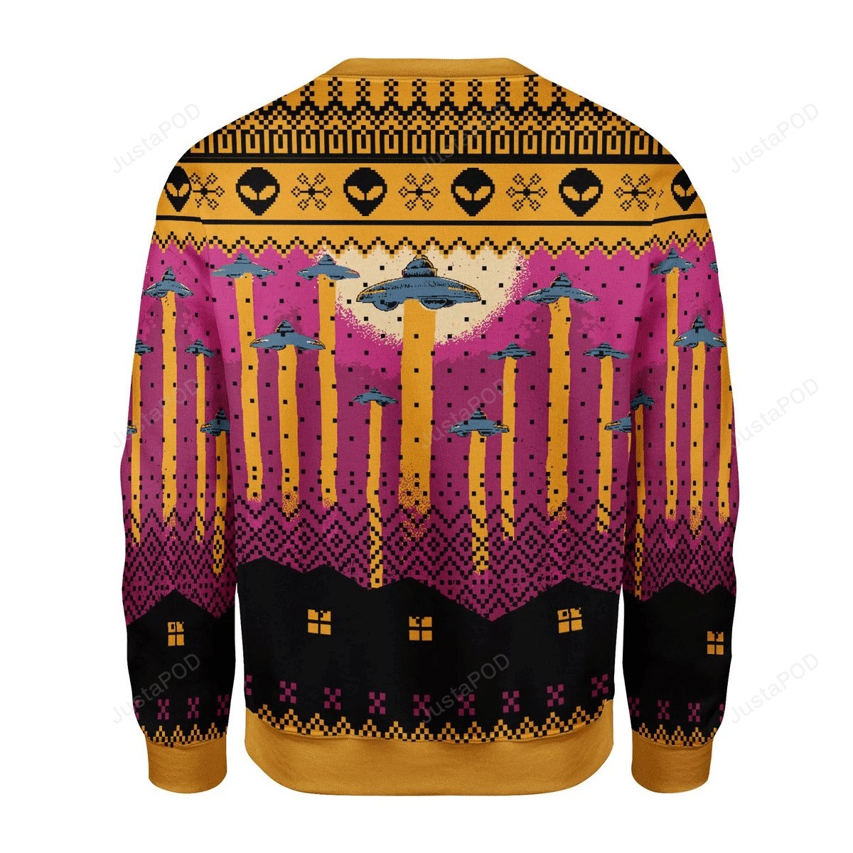 Aliens Take Me Away Ugly Christmas Sweater Aliens Take Me Away Ugly Christmas Sweater