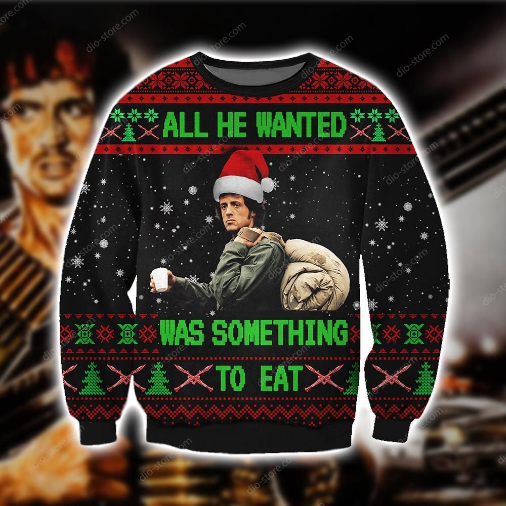 All He Wanted Was Something To Eat Knitting Pattern For Unisex Ugly Christmas Sweater All He Wanted Was Something To Eat Knitting Pattern For Unisex Ugly Christmas Sweater