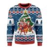 All I Want For Christmas Is Rock And Roll Ugly Christmas Sweater