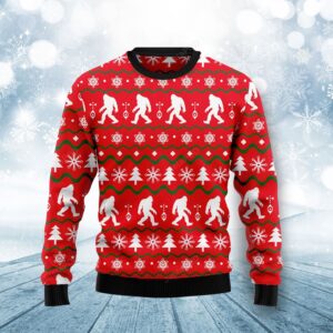 All Of The Bigfoot Ugly Christmas Sweater