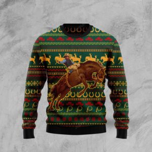 Amazing Cowboy Ugly Christmas Sweater