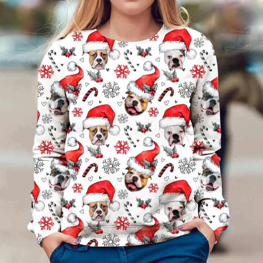 American Bulldog Ugly Sweater American Bulldog Ugly Sweater
