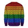 Among Us LGBT Pride Ugly Christmas Sweater