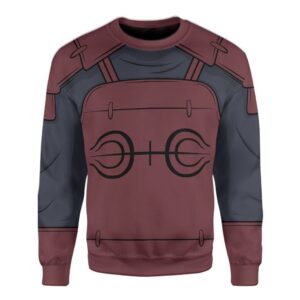 Anime Naruto Shippuden God Of Shinobi The First Hokage Hashirama Senju Ugly Christmas Sweater
