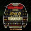 Area 51 Knitting Pattern For Unisex Ugly Christmas Sweater