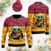 Arizona Cardinals Baby Yoda Ugly Christmas Sweater