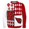 Arizona Cardinals Busy Block NFL Ugly Christmas Sweater