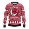 Arizona Cardinals Grateful Dead Ugly Christmas Sweater