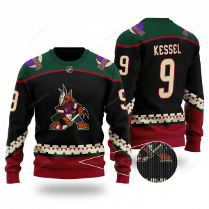 Arizona Coyotes NHL Clayton Keller 9 Ugly Sweater Arizona Coyotes NHL Clayton Keller 9 Ugly Sweater