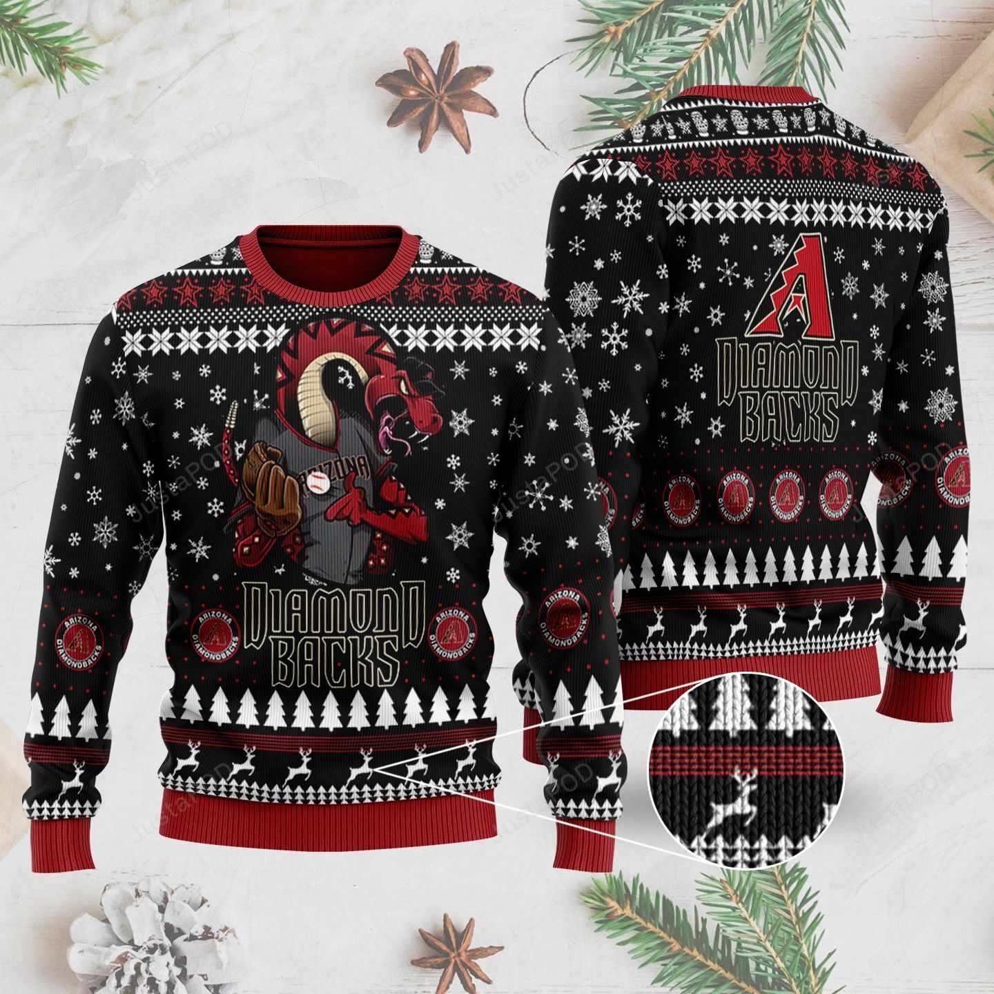 Arizona Diamondbacks Ugly Christmas Sweater Arizona Diamondbacks Ugly Christmas Sweater