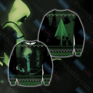 Arrow Knitting Style For Unisex Ugly Christmas Sweater