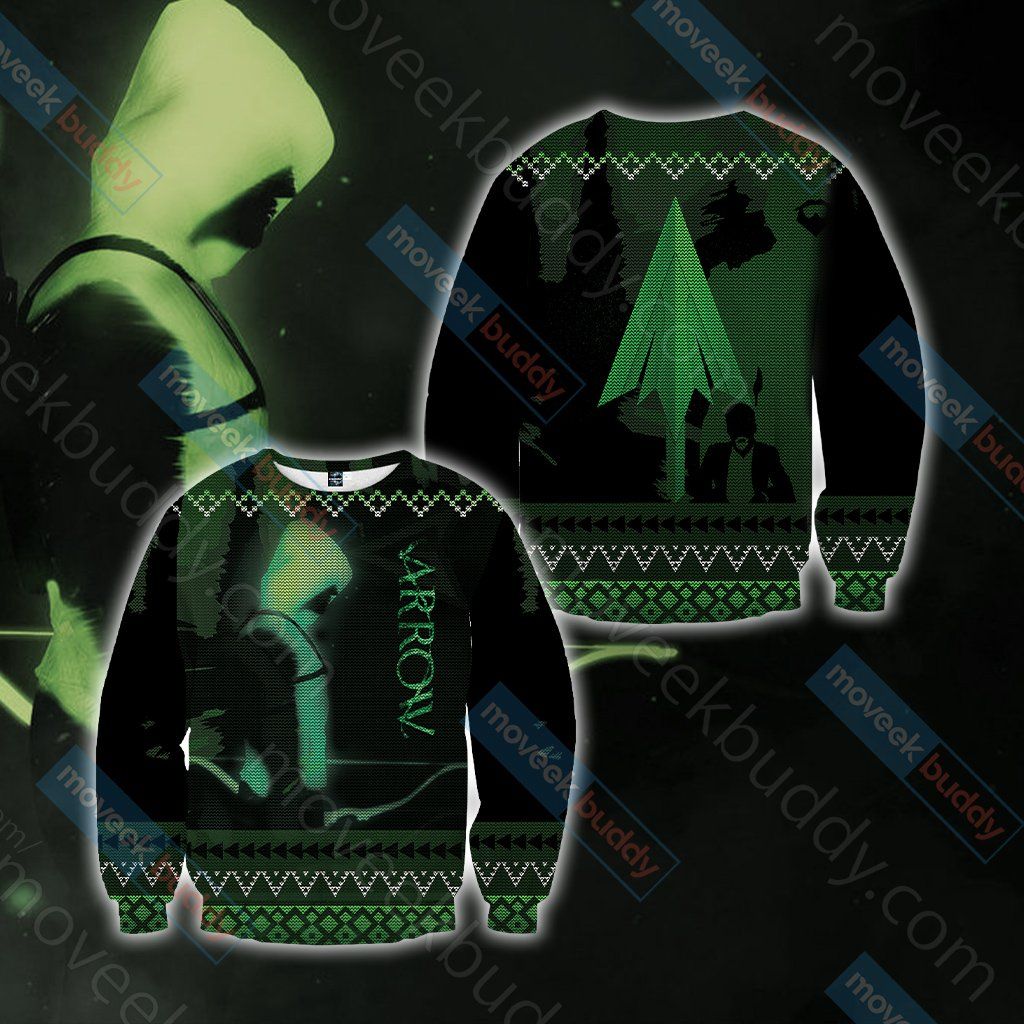 Arrow Knitting Style For Unisex Ugly Christmas Sweater Arrow Knitting Style For Unisex Ugly Christmas Sweater