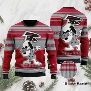 Atlanta Falcons D Full Printed Sweater Shirt For Football Fan NFL Jersey Ugly Christmas Sweater