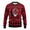 Atlanta Falcons Grateful Dead Ugly Christmas Sweater