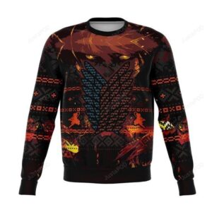 Attack On Titan Ugly Christmas Sweater