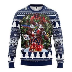 Auburn Tigers Tree Christmas Ugly Christmas Sweater