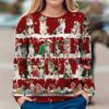 Australian Shepherd Snow Christmas Ugly Sweater