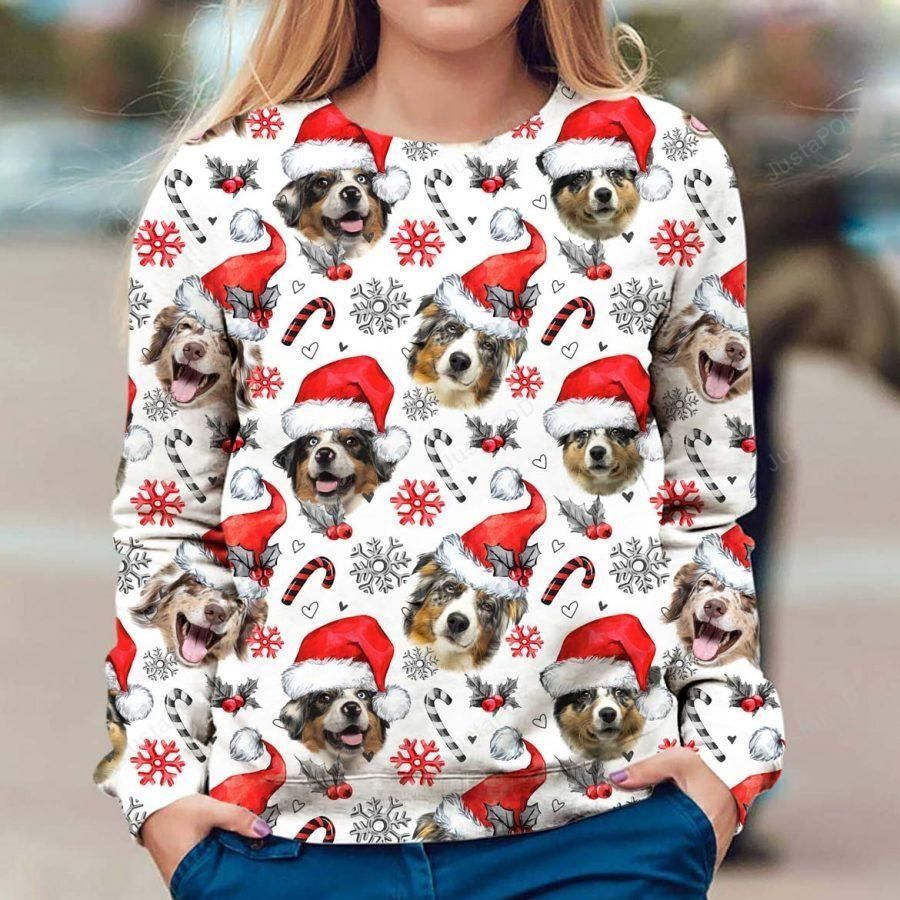 Australian Shepherd Ugly Sweater Australian Shepherd Ugly Sweater