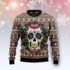 Awesome Sugar Skull Christmas Sweater