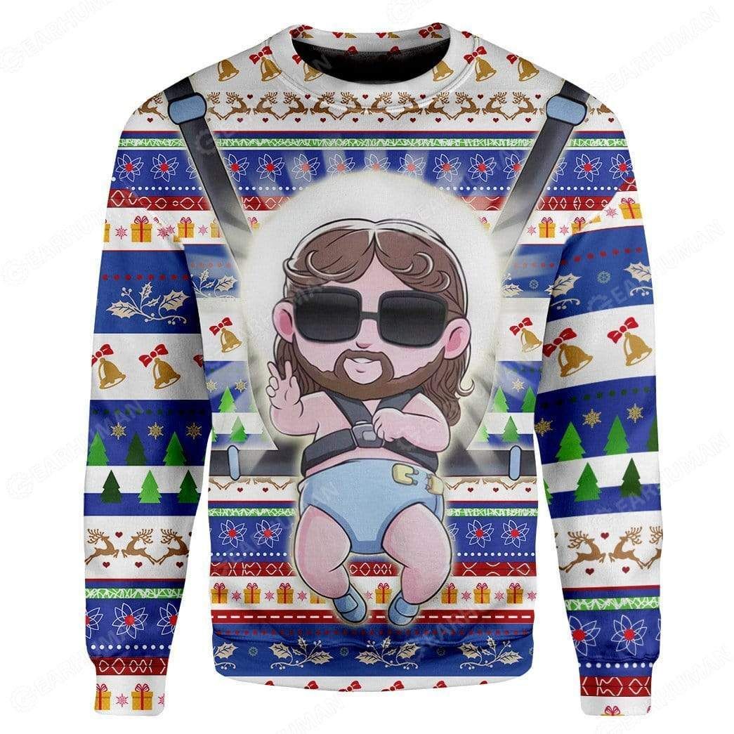 Baby Jesus Ugly Christmas Sweater Baby Jesus Ugly Christmas Sweater